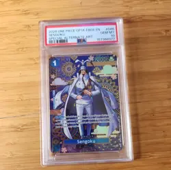 2026 ONE PIECE OP14-EB04 SENGOKU SPECIAL ALTERNATE ART PSA 10 - Image 1