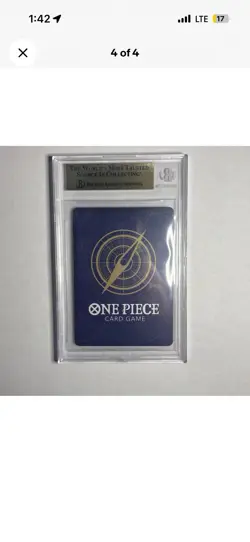 💎One Piece CCG Beckett 10 SP Monkey D Luffy ST26-005💎 - Image 2