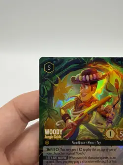 Woody Jungle Guide Foil Promo - Set Champs - Disney Lorcana - Image 2