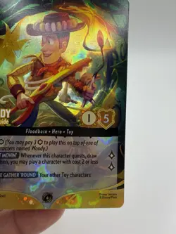 Woody Jungle Guide Foil Promo - Set Champs - Disney Lorcana - Image 5