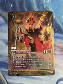 DISNEY LORCANA JAFAR - HIGH SULTAN OF LORCANA CHAMPIONSHIP PROMO - Image 1
