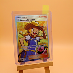 Pokemon Breeder - 73/73 - Shining Legends- Pokemon TCG Card NM Full Art Rare - Image 4