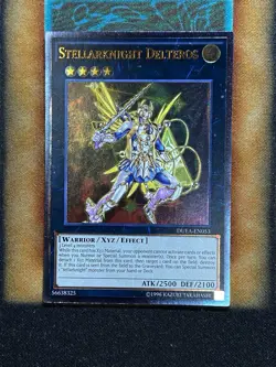 Yugioh Stellarknight Delteros DUEA-EN053 Ultimate Rare NM - Image 1