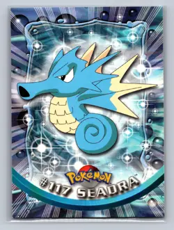 Seadra #117 Topps Trading Cards Series 2 Pokemon Near Mint - Image 1