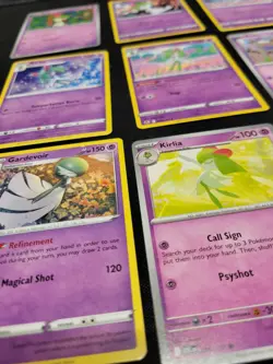 Pokemon TCG Ralts, Kirlia, & Gardevoir: 9 Card Collection Set - Image 4