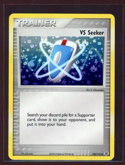 VS Seeker Reverse Holo Pokemon Card 100/112 Fire Red Leaf Green Set EXC/LP - Image 1