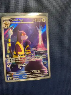 Watchdog 97/86 Holo Chaos Rising Illustration Rare Pokemon Card NM - Image 1