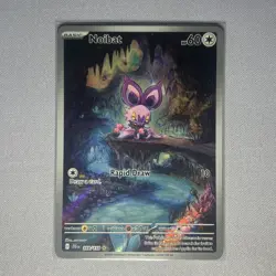 Pokemon TCG Noibat Journey Together Illustration Card 169/159 Near Mint - Image 1