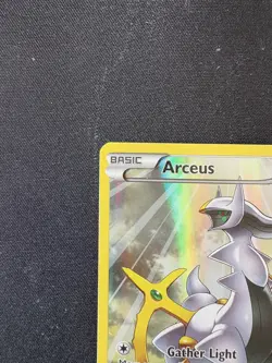 Pokemon TCG Arceus XY83 Full Art Black Star Promo Holo Rare Card Nintendo LP+ - Image 2