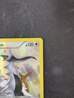 Pokemon TCG Arceus XY83 Full Art Black Star Promo Holo Rare Card Nintendo LP+ - Image 3