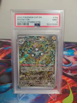 PSA 9 Magneton 159 Sv: Scarlet & Violet Promo Cards Holo - Image 1