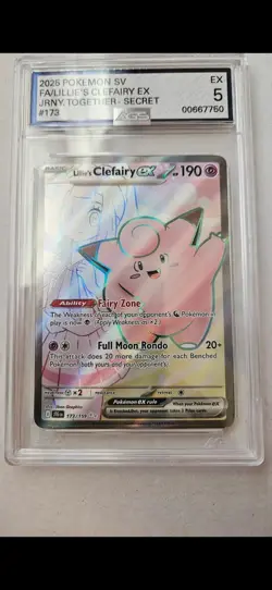 CGC/AGS Graded Japanese Pokemon 7-Card Holo Lot Eevee ex Gengar Crobat VMAX - Image 2