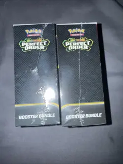 Lot of 2 Pokemon Cards Mega Evolution PERFECT ORDER Sealed Booster Bundle Packs - Image 2