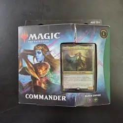 [BOX DAMAGE] MTG Kaldheim - Elven Empire Commander Deck Factory Sealed - Image 1