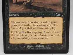 Unearth LP MTG Urza’s Legacy Sorcery Reanimate EDH Classic - Image 3