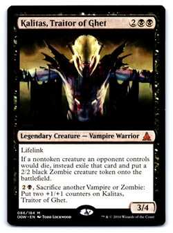 Kalitas, Traitor of Ghet - Oath of the Gatewatch - MTG - Image 1