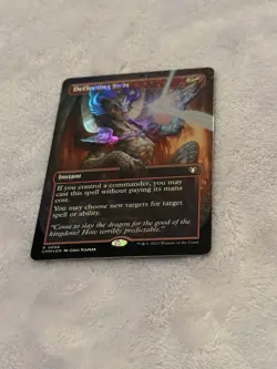 Deflecting Swat (Borderless) Commander Masters Foil PlayCard, Magic, Mtg - Image 1