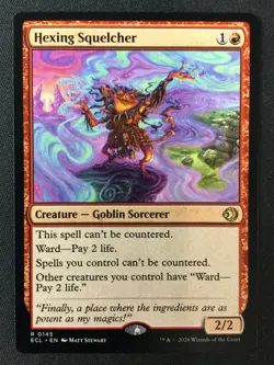 MTG Lorwyn Eclipsed #145 Hexing Squelcher NM - Image 1