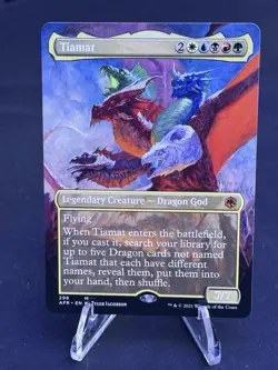 MTG: Tiamat [Adventures in the Forgotten Realms] Borderless Regular - Image 3