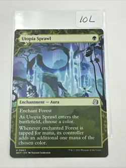 Utopia Sprawl U Wilds of Eldraine: Enchanting Tales 63 NM - Image 2