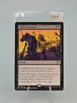 Light Play, English MTG Regular Wake the Dead Commander 2014 Magic the Gathering - Image 2