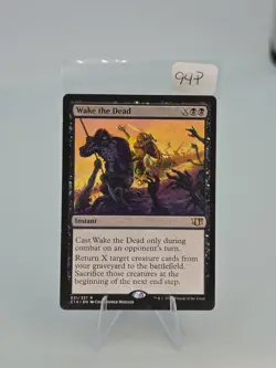 Light Play, English MTG Regular Wake the Dead Commander 2014 Magic the Gathering - Image 3