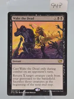 Light Play, English MTG Regular Wake the Dead Commander 2014 Magic the Gathering - Image 4