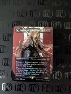 Sephiroth, Fabled SOLDIER (0382) (Borderless) Final Fantasy Foil - Image 1