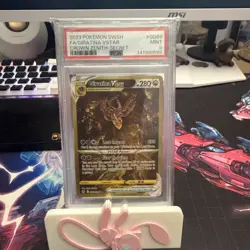 2023 POKEMON SWORD & SHIELD CROWN ZENITH SECRET FULL ART/GIRATINA VSTAR PSA 9 - Image 1