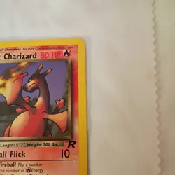 2000 Pokemon 1st Edition Team Rocket Non Holo Dark Charizard #21/82 - Image 4