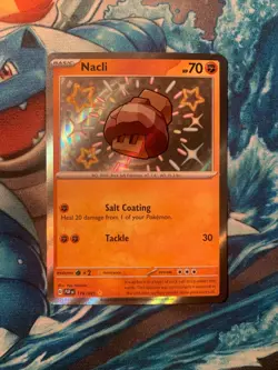 Nacli 176/091 - Holo Shiny Rare - Pokemon Scarlet & Violet: Paldean Fates NM - Image 1