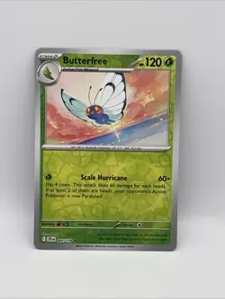 Pokemon TCG: Journey Together - Reverse Holo - 003/159 - Butterfree - Image 1