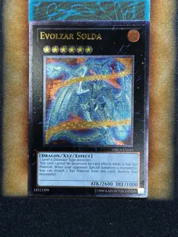 Yugioh Evolzar Solda ORCS-EN045 Ultimate Rare LP - Image 1