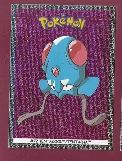 170326B - POKEMON Dunkin Boomer Sticker Foil-Holo carte TENTACHA # 72 - Image 1