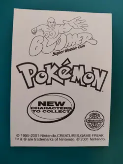170326B - POKEMON Dunkin Boomer Sticker Foil-Holo carte TENTACHA # 72 - Image 3