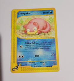 Pokemon TCG Slowpoke 108/147 Aquapolis Common Regular EN Basic 50HP 2002 - Image 1