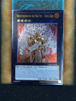 Yugioh Brotherhood Of The Fire Fist - Tiger King CBLZ-EN048 Ultimate Rare LP - Image 1