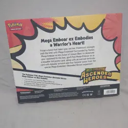 Pokemon TCG: Mega Evolution Ascended Heroes Mega Emboar ex Box - NEW - Image 2