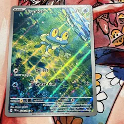 Froakie 88/86 Illustration Rare Pokemon Chaos Rising ME04 NM - Image 1