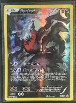 Darkrai 2016 Pokemon XY Black Star Promo #XY114 NM - Image 1