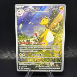 2026 Pokemon CRI EN-Chaos Rising #090/086 Ampharos Illustration Rare IR - Image 1