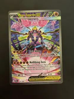 The Pokemon Company Mega Zygarde EX Mega EX Holo Rare 310 HP 120/088 - Image 1
