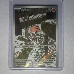 Pokemon TCG Swinub EX 165/159 Journey Together - Image 1