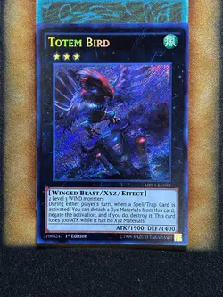 Yugioh Totem Bird MP14-EN056 Secret Rare 1st Ed NM - Image 1