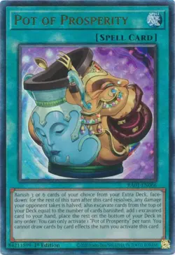 Yugioh - Pot of Prosperity - RA01-EN066 - Ultimate Rare - 1st Edition - NM - Image 1