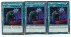 Yu-Gi-Oh! Vom Grab Gerufen Common Playset (3 Stuck) Set 127 - Image 1