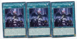 Yu-Gi-Oh! Verbotener Tropfen Common Playset (3 Stuck) Set 270 - Image 1