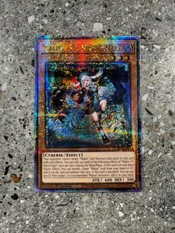 Yugioh TCG Maliss P March Hare ALIN-EN023 Quarter Century Rare QCSR 1st Ed NA NM - Image 1