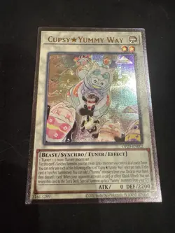 YuGiOh! Cupsy Yummy Way OP29-EN002 Ultimate Rare NEW Near Mint - Image 1