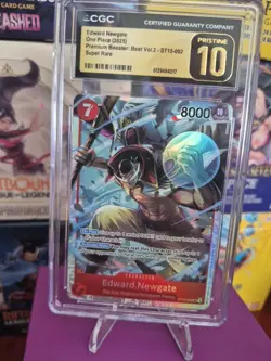 2024 One Piece English ST15-002 Edward Newgate SR CGC PRISTINE 10 GEM MINT - Image 1